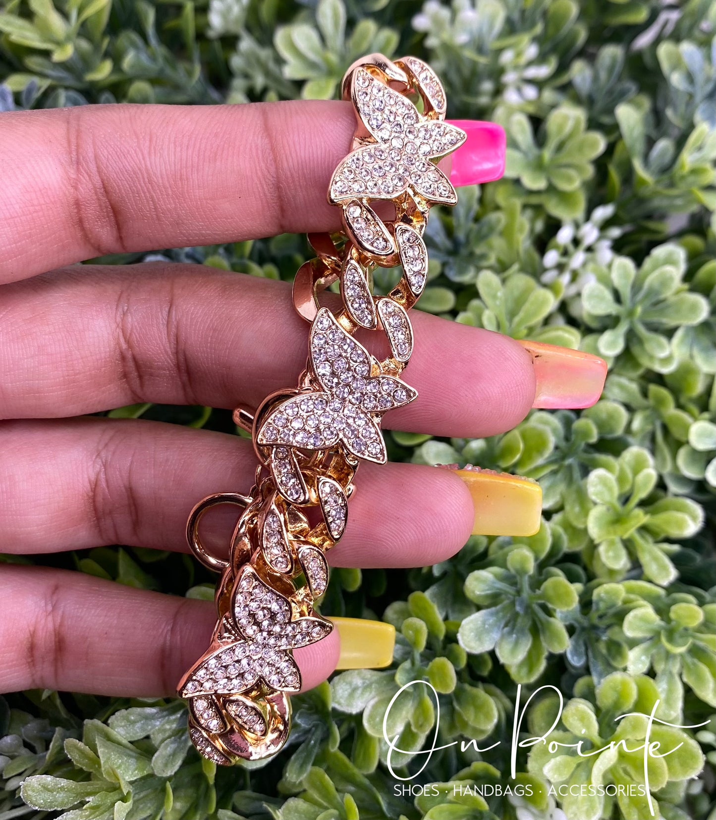 “Butterfly Tennis Bracelet”