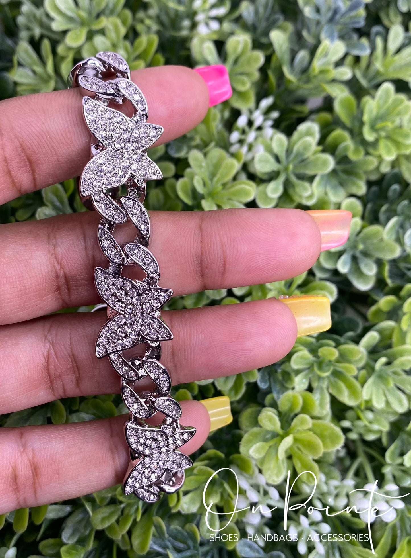“Butterfly Tennis Bracelet”